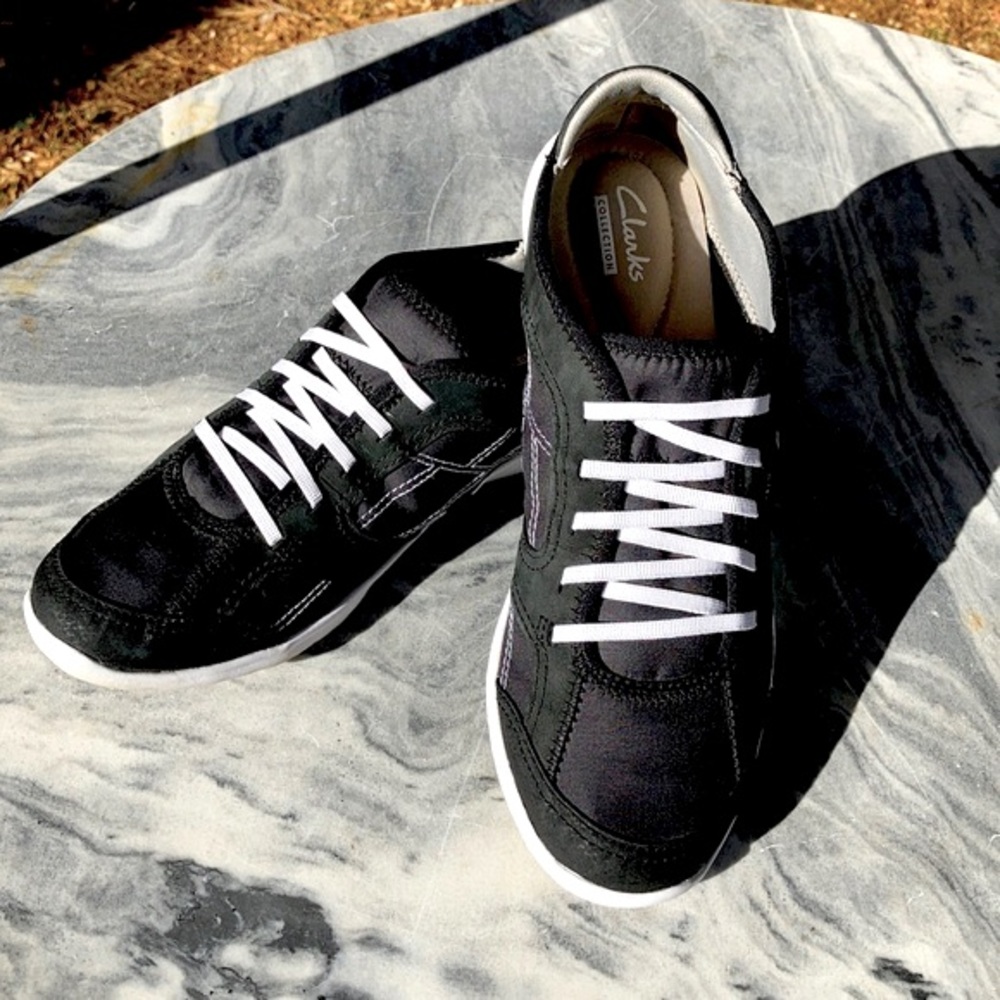 - CLARKS COLLECTION ELASTIC Slip on Sneakers